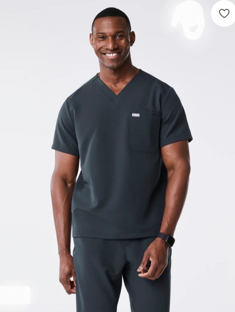 FIGS LEON 3 POCKETS SCRUB TOP